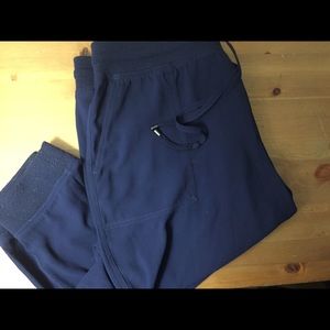 Navy fashion pants